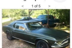 Local Craigslist Ad for 1969 Mustang 302 Coupe