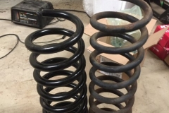 New vs old coil springs